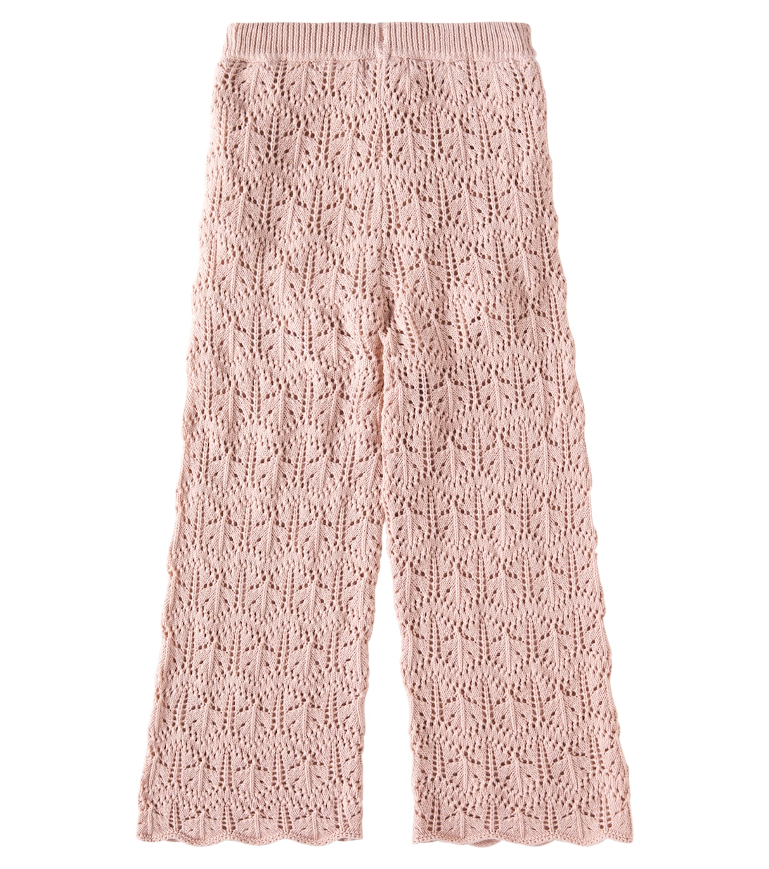 Crochet cotton straight pants | Rylee + Cru