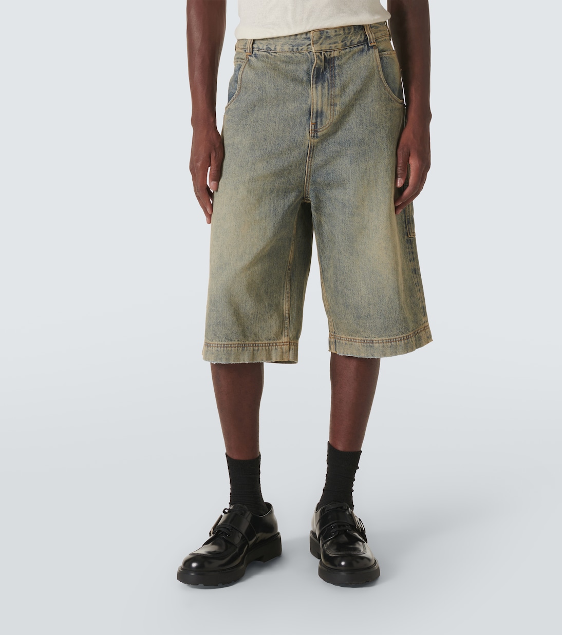 Oversize-Jeansshorts D-Shorts | Entire Studios