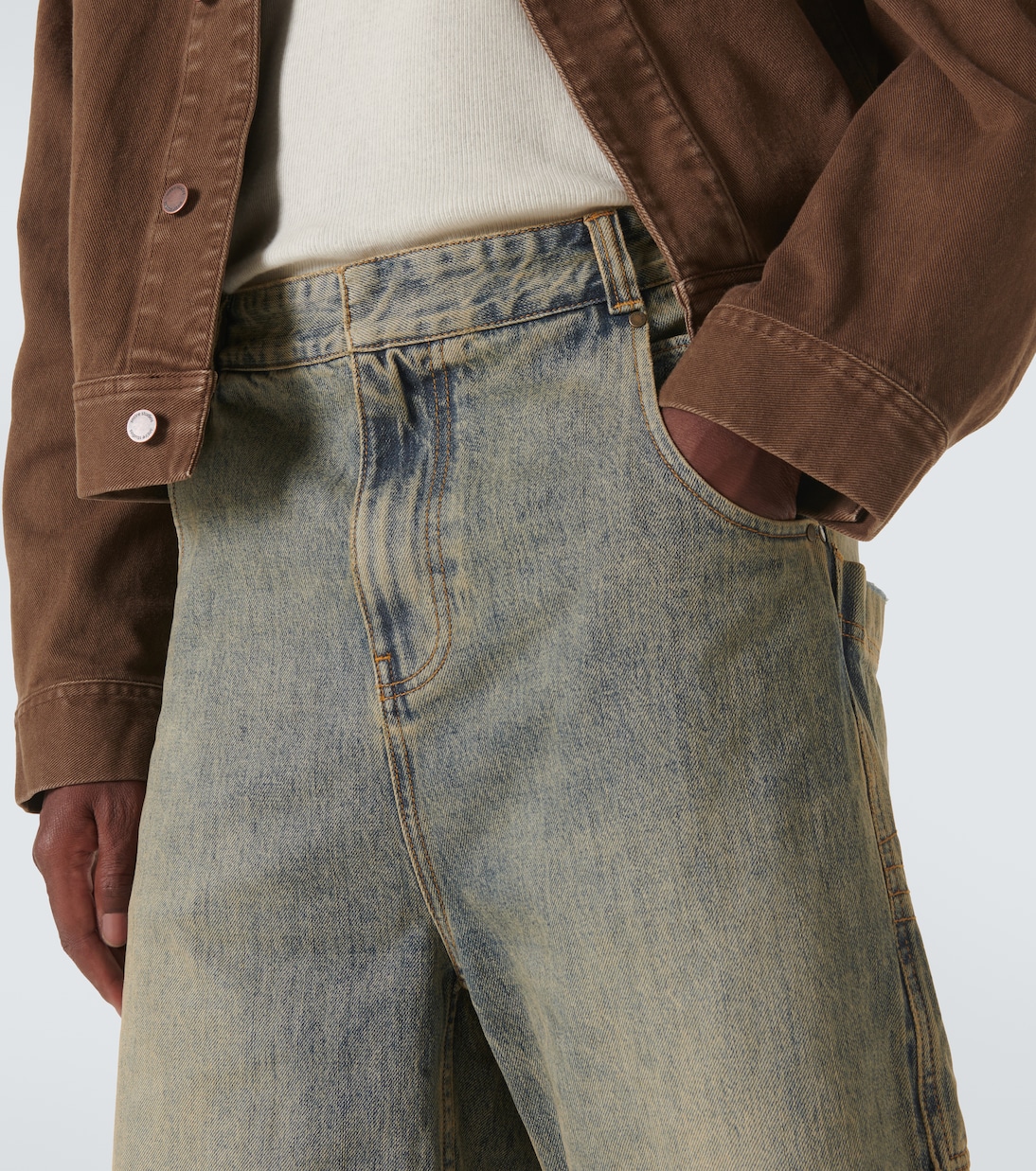 Oversize-Jeansshorts D-Shorts | Entire Studios