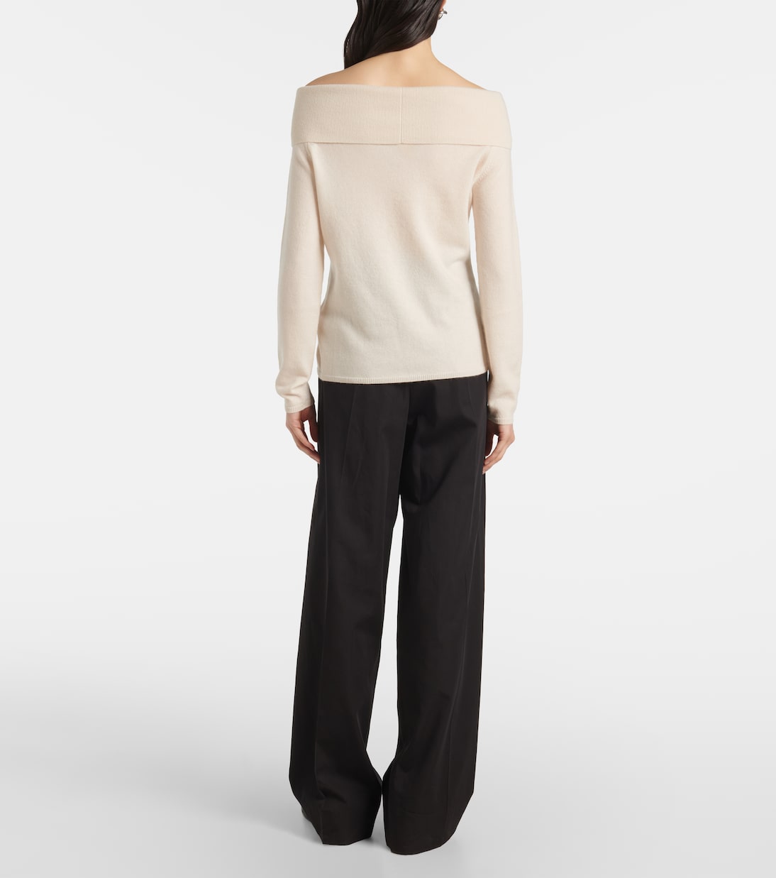 Off-Shoulder-Top aus Kaschmir | Jardin des Orangers