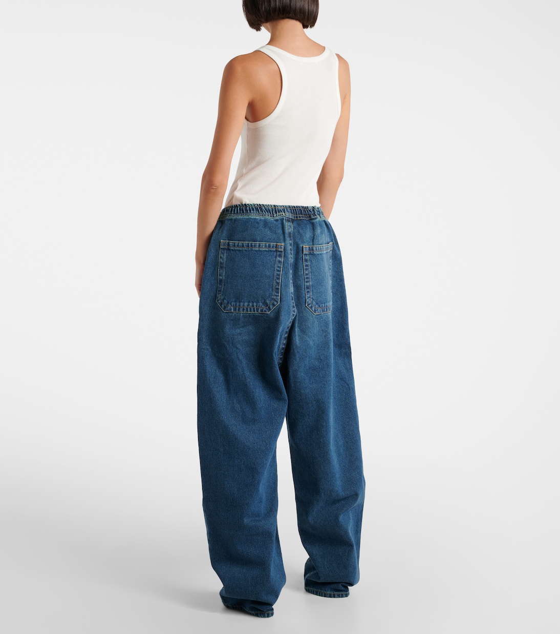 Logo low-rise wide-leg jeans | Y/Project