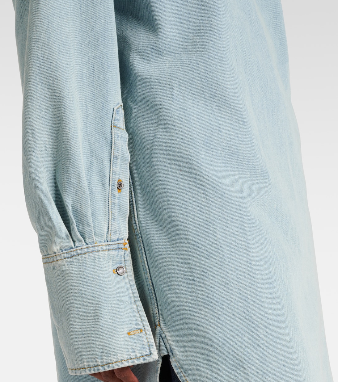 Top aus Denim | Dries Van Noten