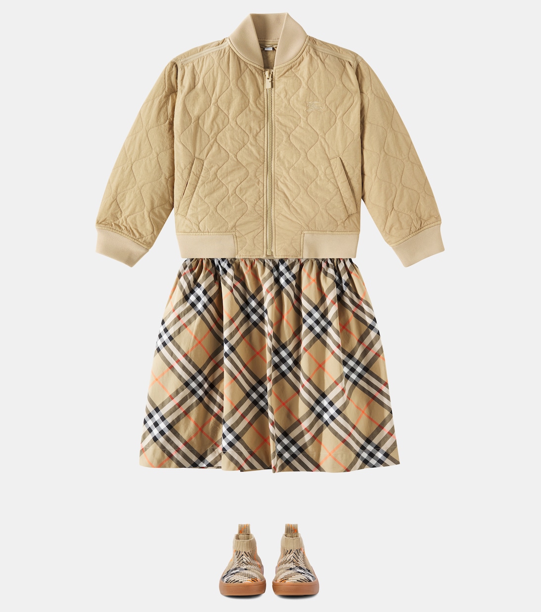 EKD quilted bomber jacket | Burberry Kids