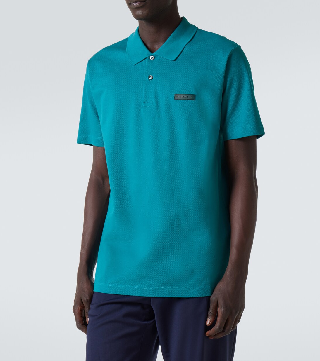 Cotton polo shirt | Berluti