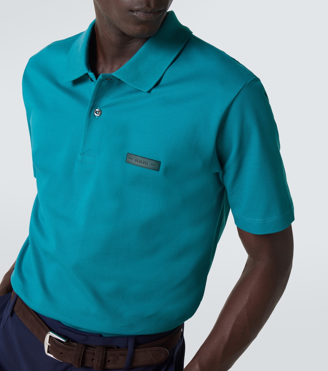 Cotton polo shirt | Berluti