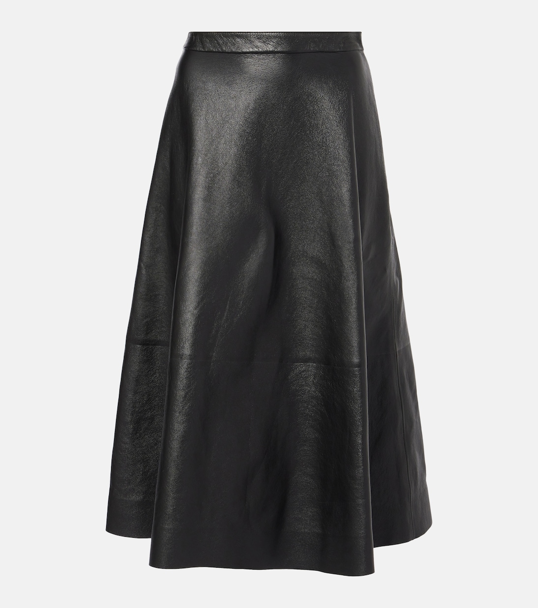 Midirock aus Leder | Balenciaga