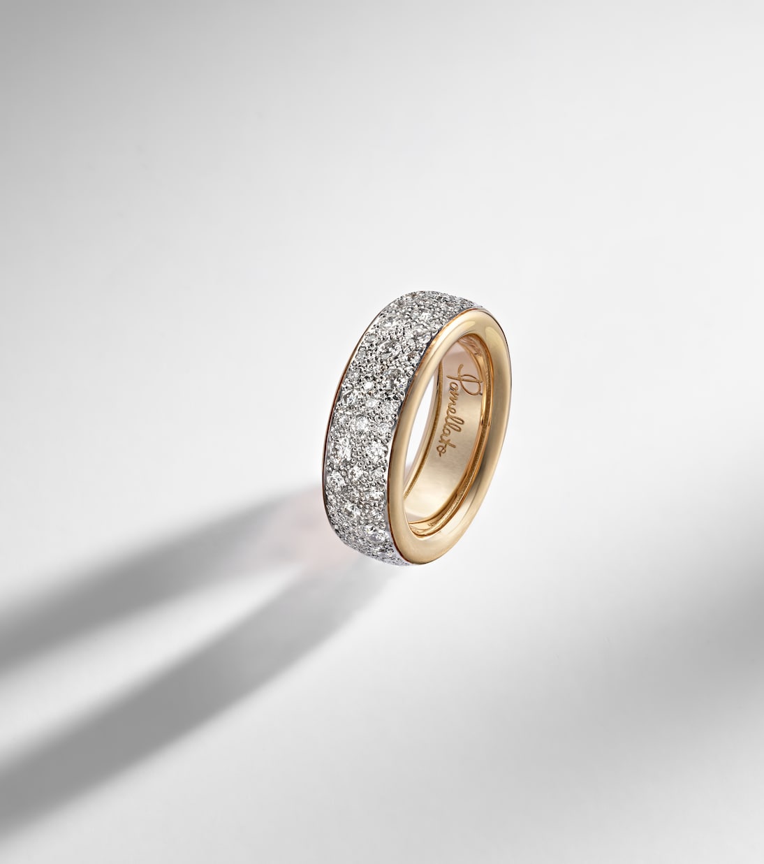 Iconica 18kt rose gold ring with diamonds | Pomellato