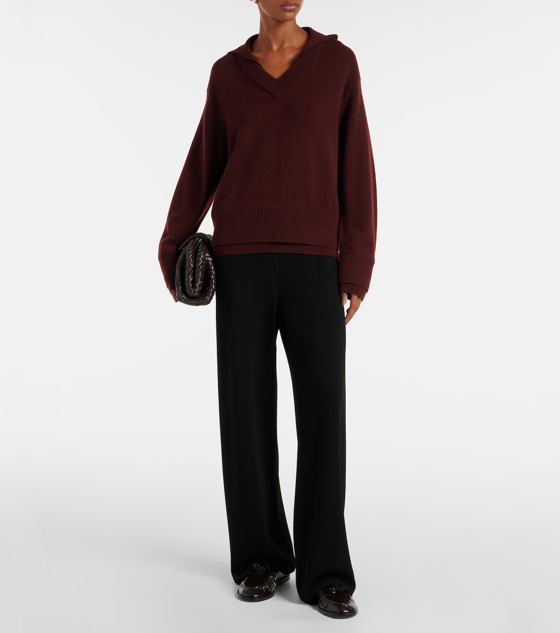 Layered wool and cashmere sweater | Vince