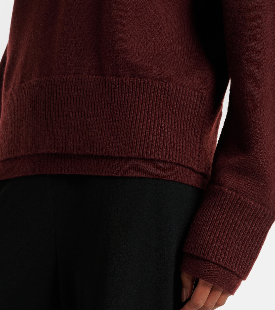 Layered wool and cashmere sweater | Vince