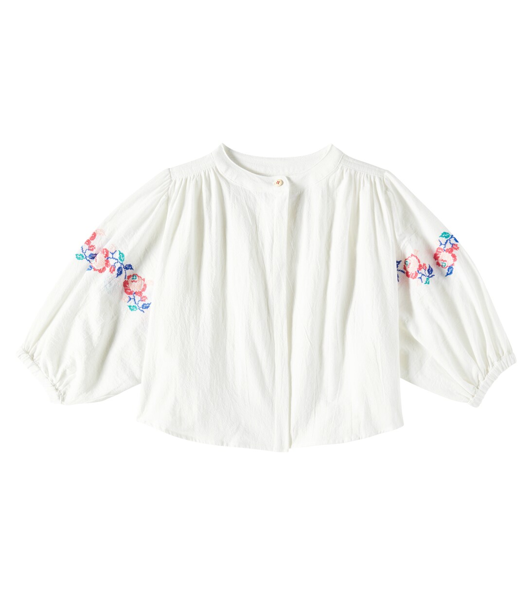 Christelle floral cotton shirt | C'era Una Volta