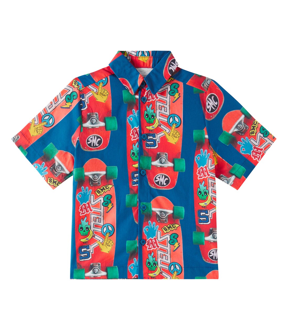Printed cotton shirt | Stella McCartney Kids