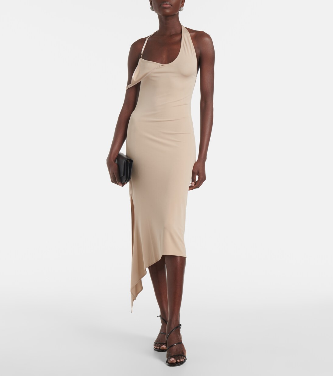 Robe midi Undressed asymétrique | Courrèges