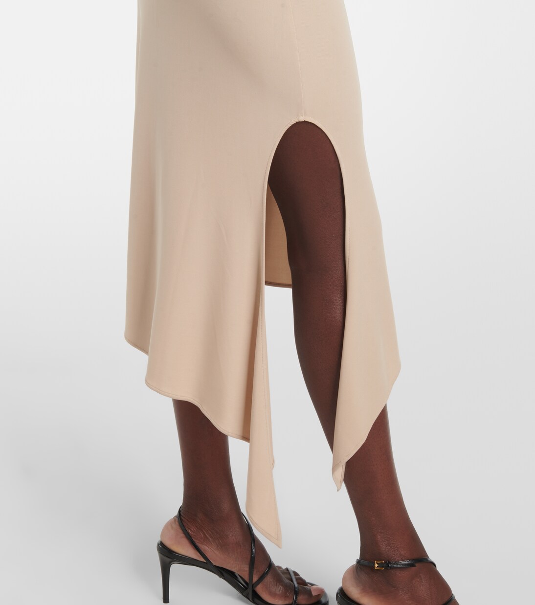 Robe midi Undressed asymétrique | Courrèges