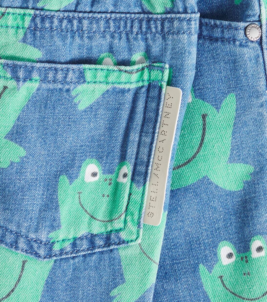 Baby Bedruckte Jeansshorts | Stella McCartney Kids