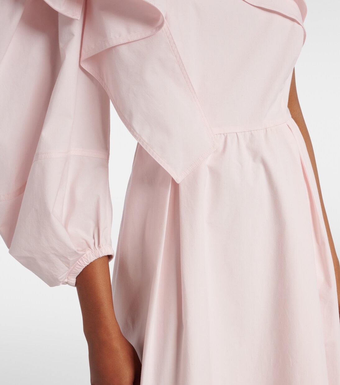 Robe midi asymétrique à fleurs | Dorothee Schumacher