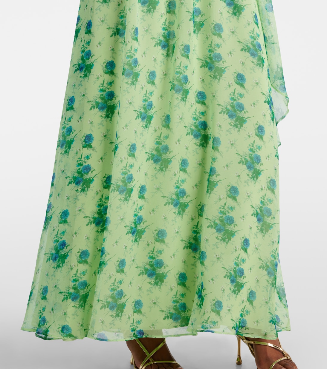 Robe longue Cactus en soie | Max Mara