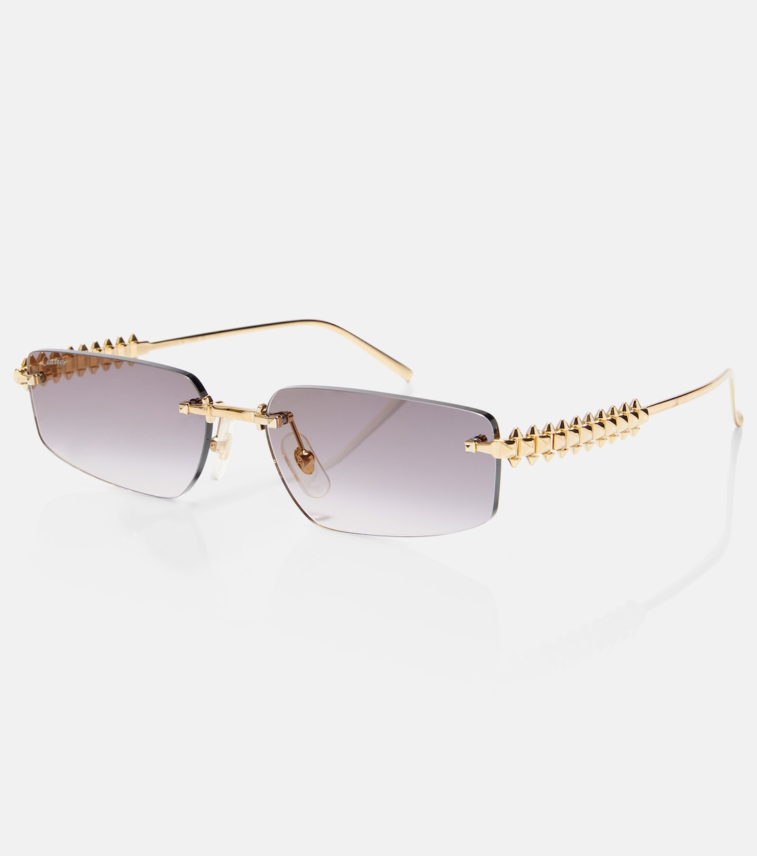 Clash De Cartier rectangular sunglasses | Cartier Eyewear Collection