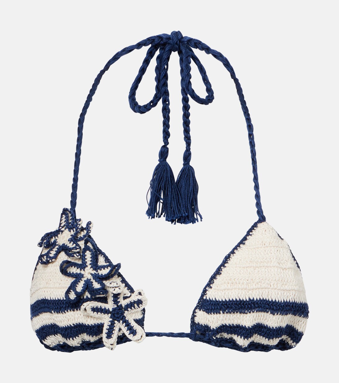 Haut de bikini Gabrielle en crochet | Anna Kosturova