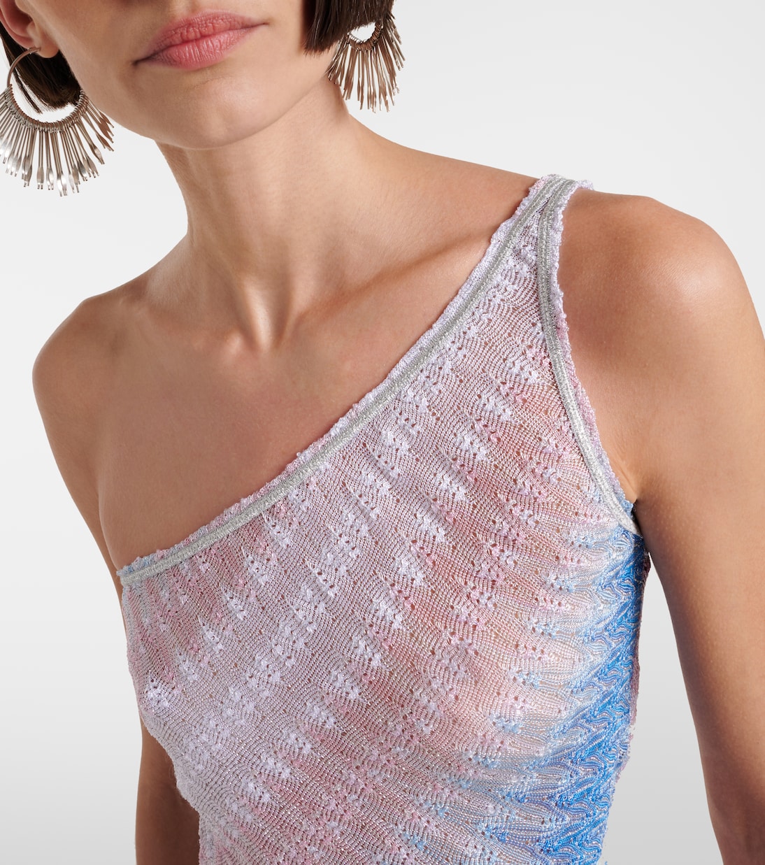 Crop top Wave asimétrico | Missoni