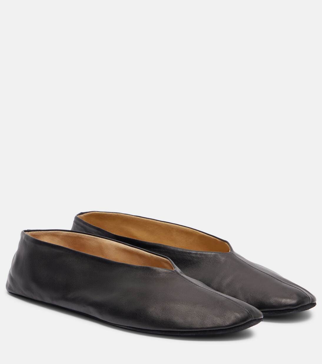 Zapatos slip-on Stella de piel | The Row
