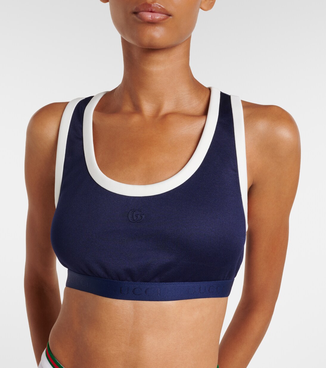 Top Double G aus Jersey | Gucci