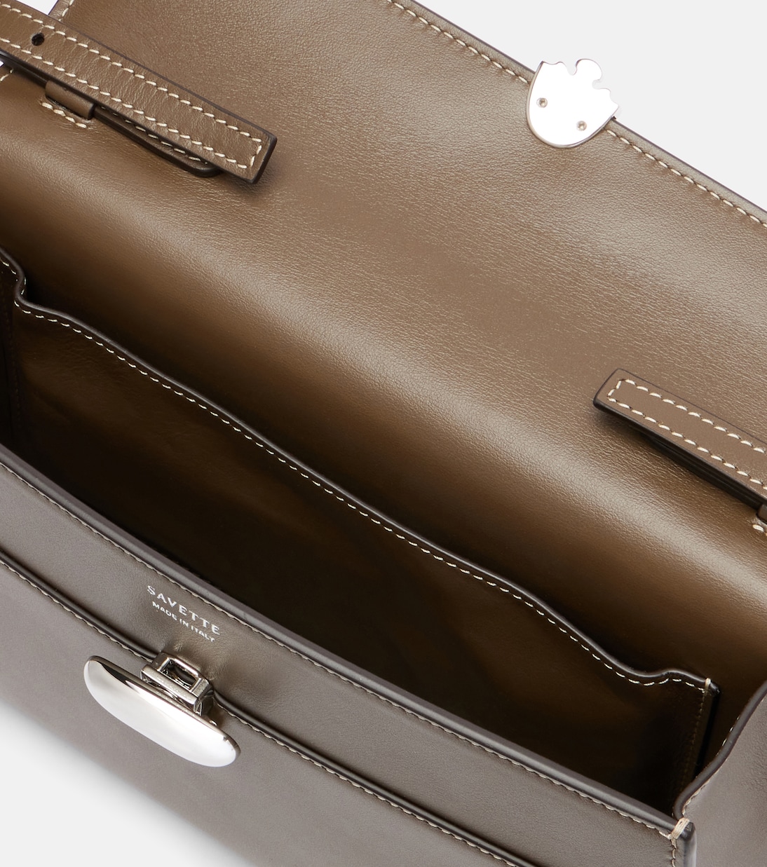 Schultertasche Symmetry aus Leder | Savette