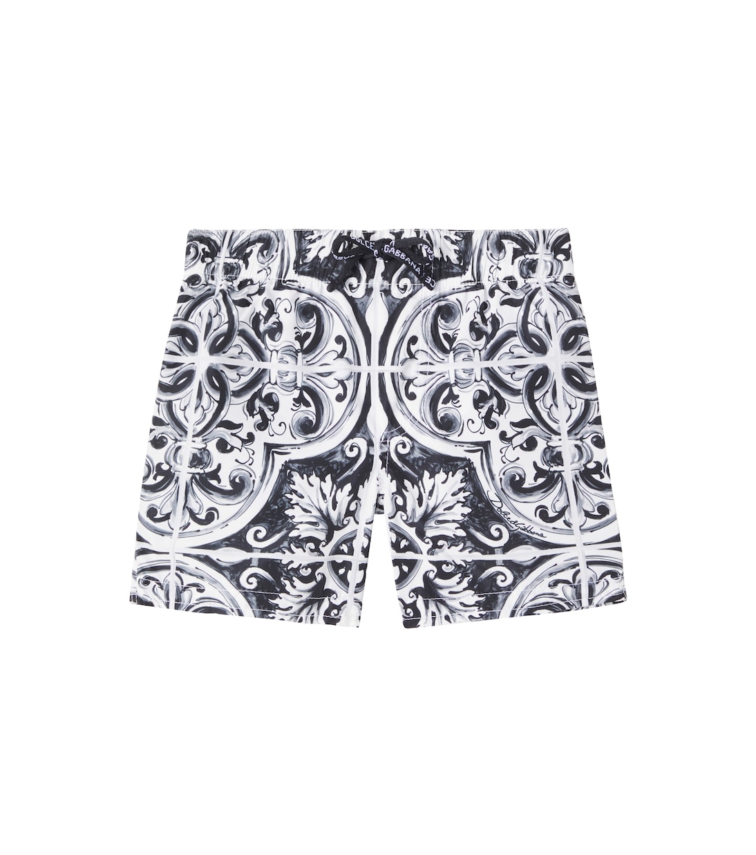 Baby Majolica swim trunks | Dolce&Gabbana Kids