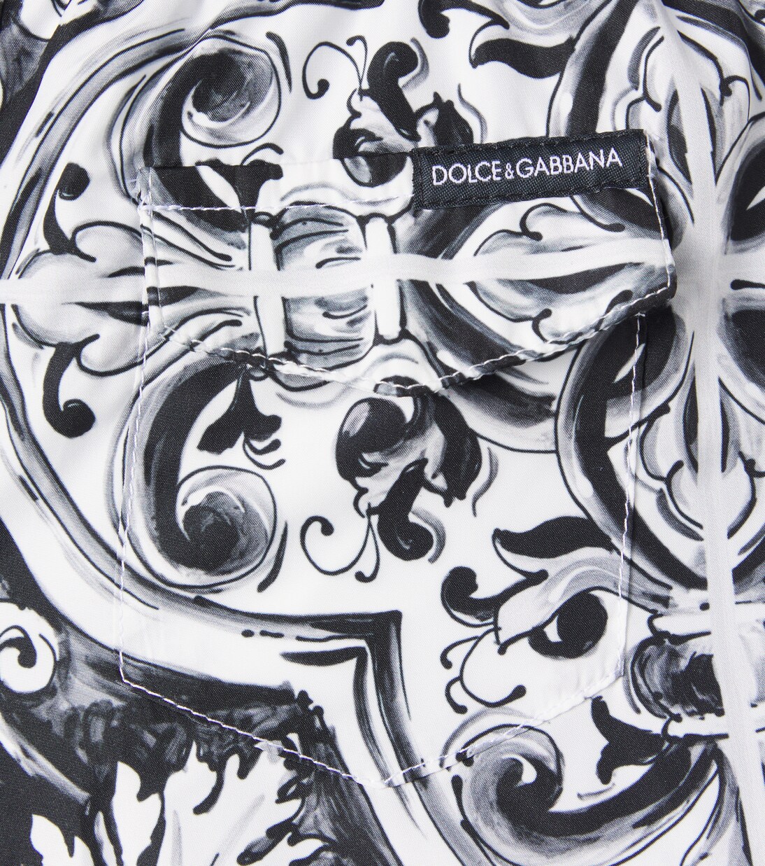 Baby Majolica swim trunks | Dolce&Gabbana Kids