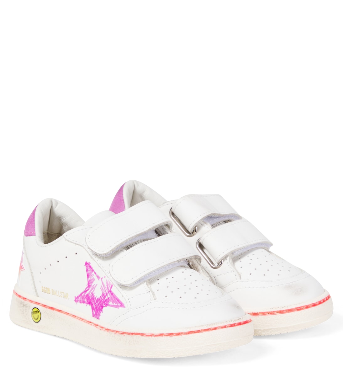 Baskets Ball Star imprimées en cuir | Golden Goose Kids