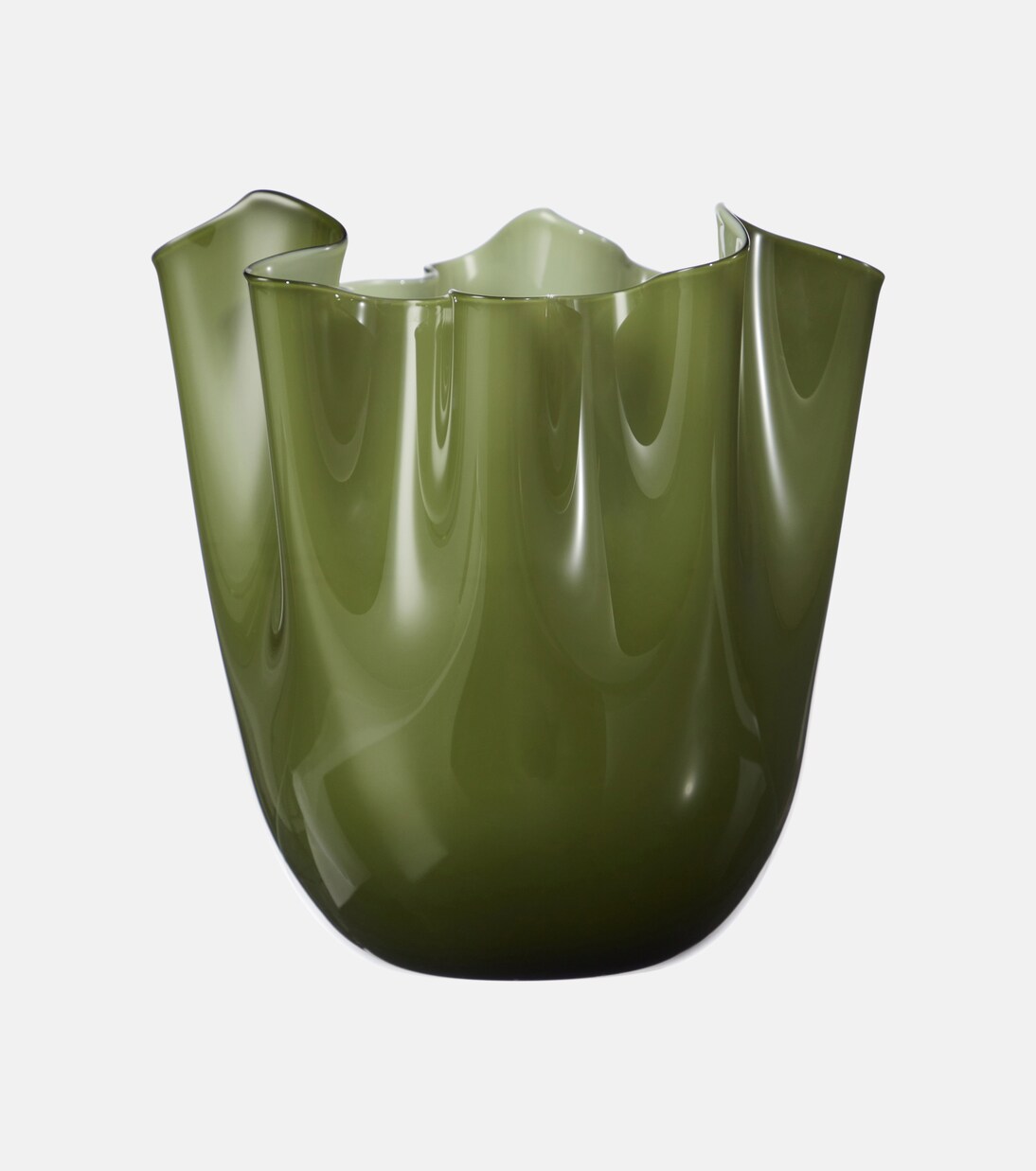 Fazzoletto Murano glass vase by Fulvio Bianconi and Paolo Venini | Venini