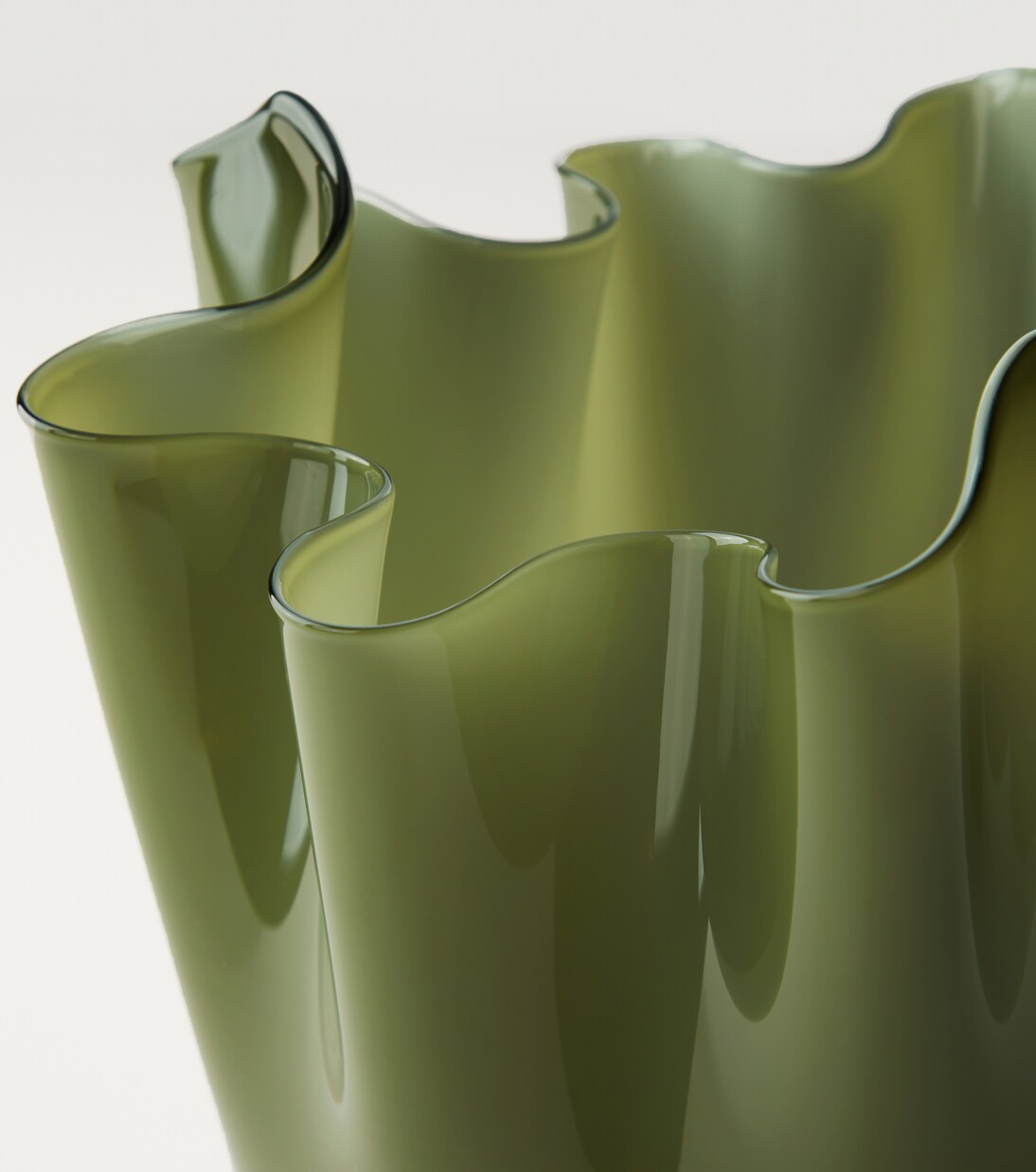 Fazzoletto Murano glass vase by Fulvio Bianconi and Paolo Venini | Venini