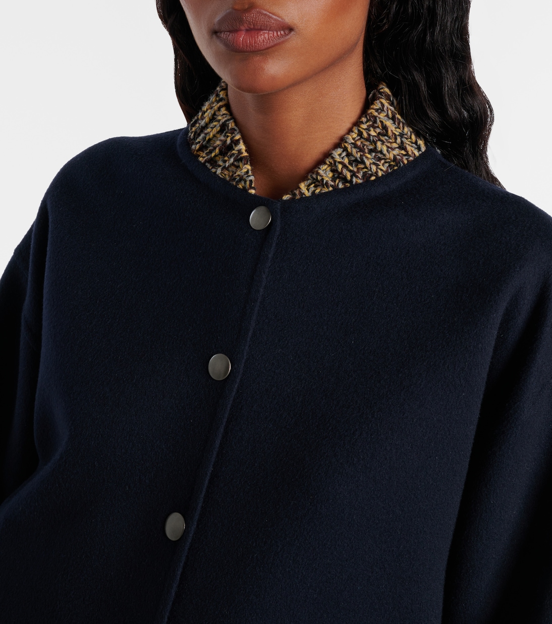 Bomberjacke aus Wolle und Kaschmir | Prada