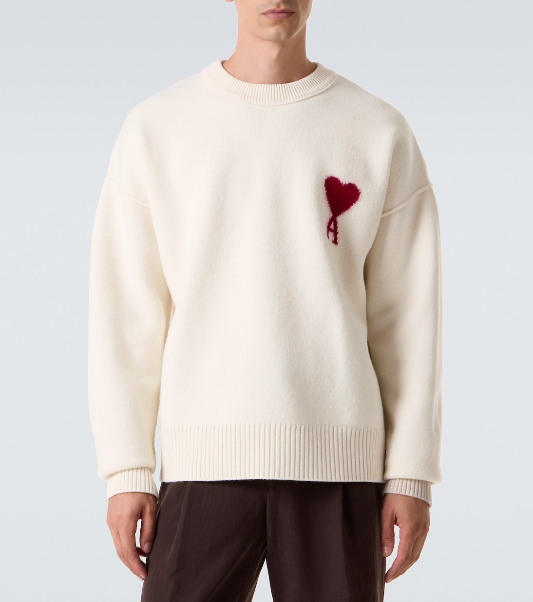 Pullover Ami de Cœur aus Schurwolle | Ami Paris
