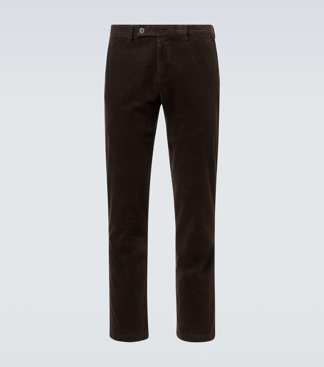 Corduroy cotton straight pants | Sunspel