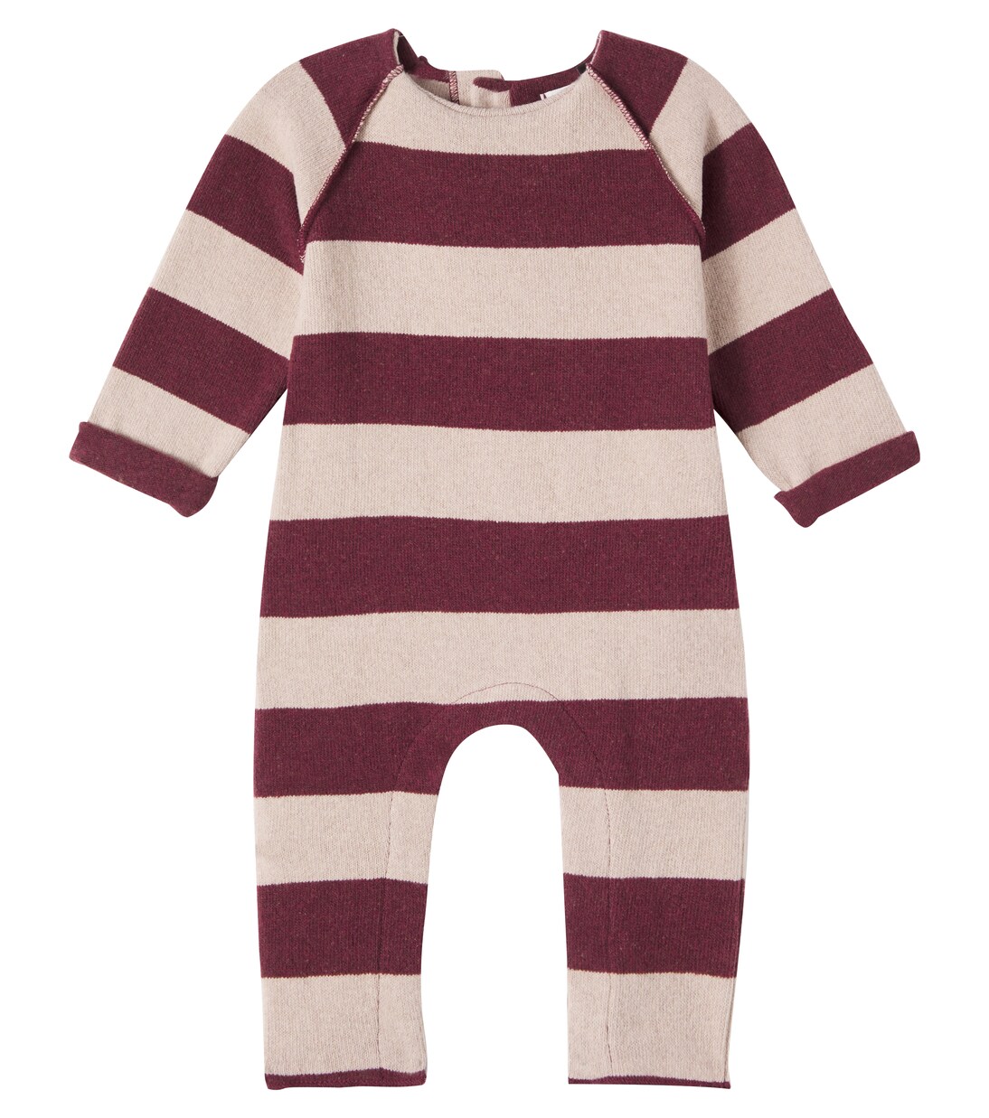 Baby Wolfgang knitted cotton-blend onesie | 1 + in the Family