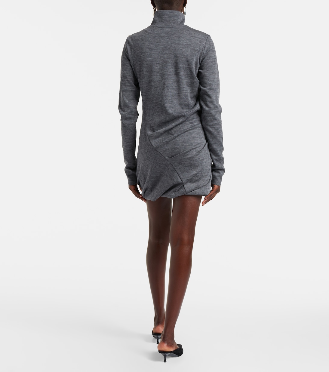 Robe Luigia en laine et coton mélangés | Sportmax