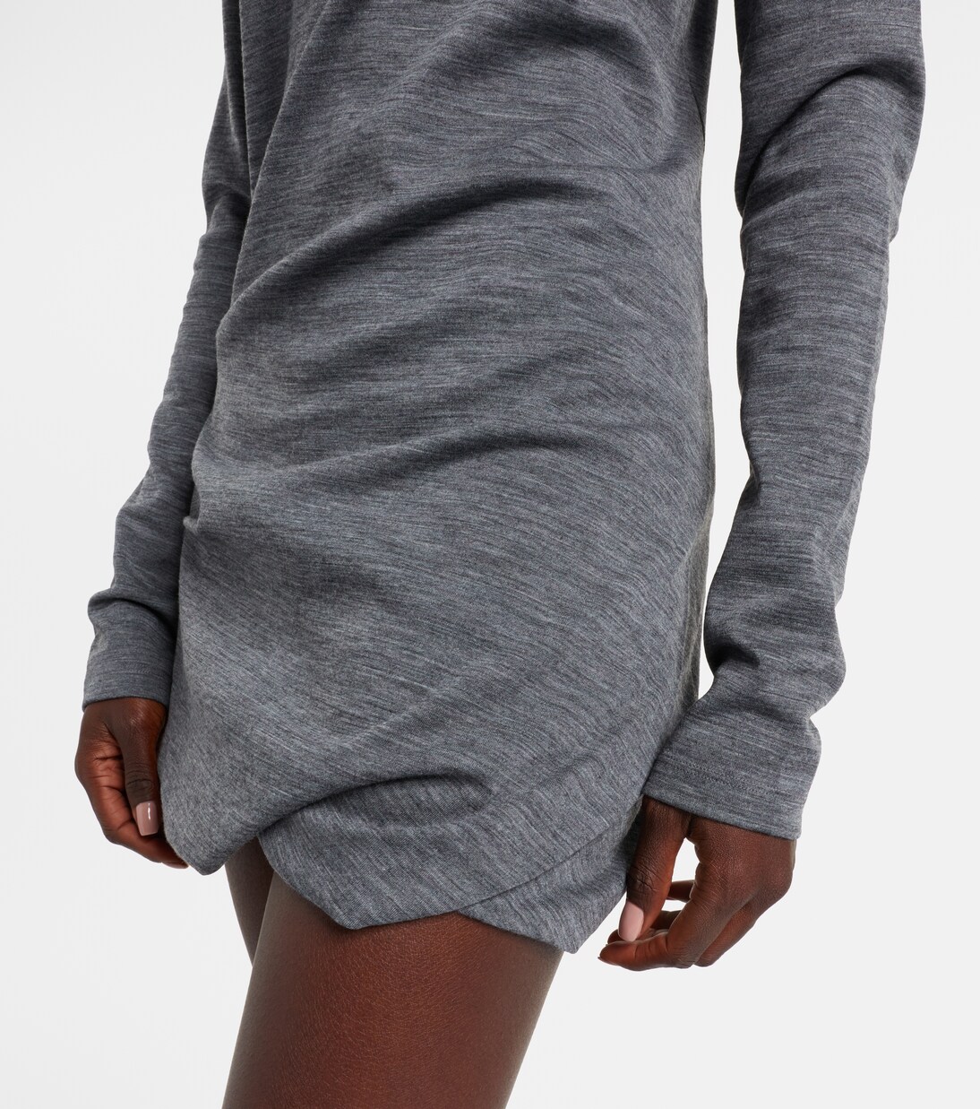 Robe Luigia en laine et coton mélangés | Sportmax