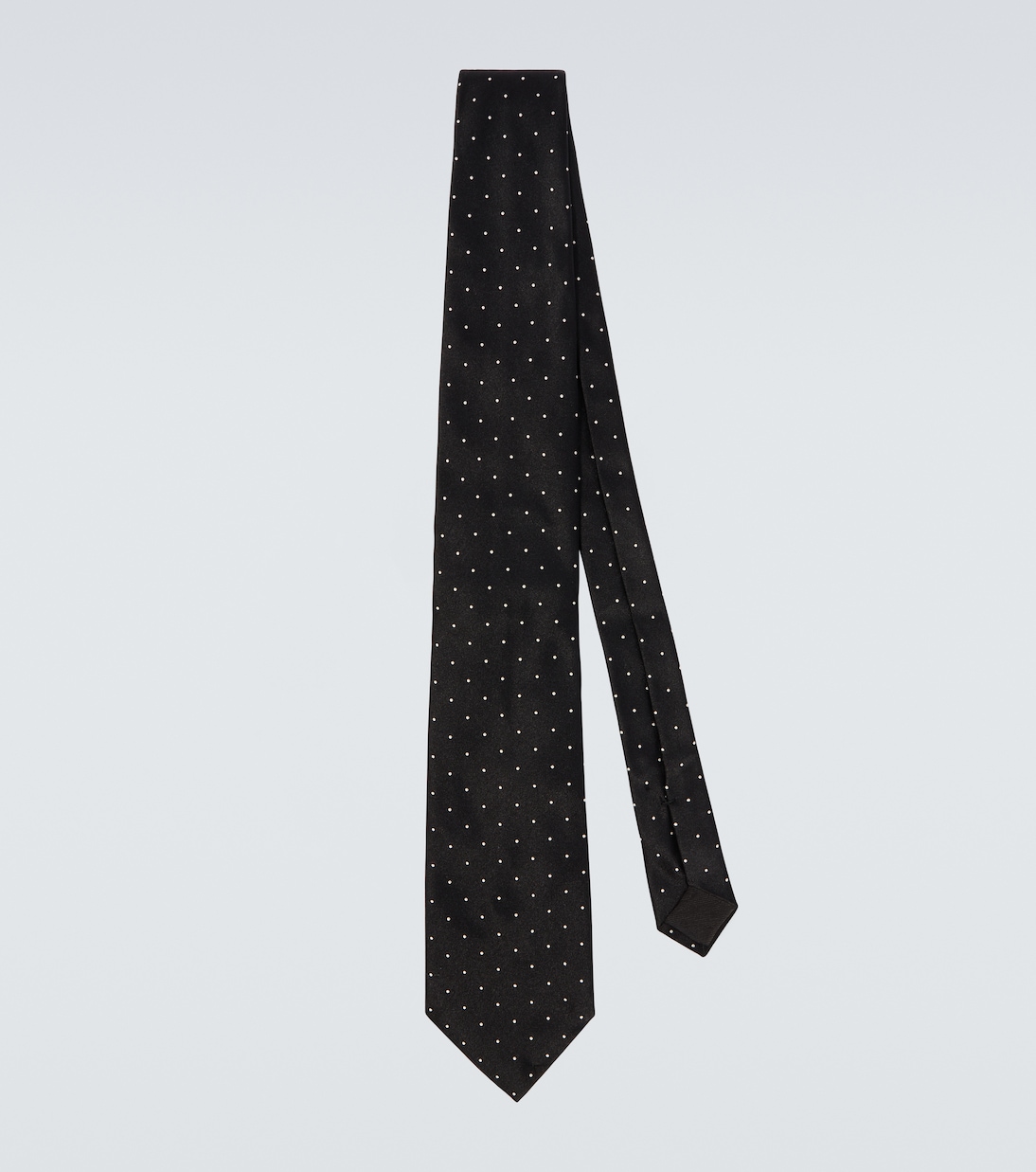 Polka-dot silk twill tie | Tom Ford