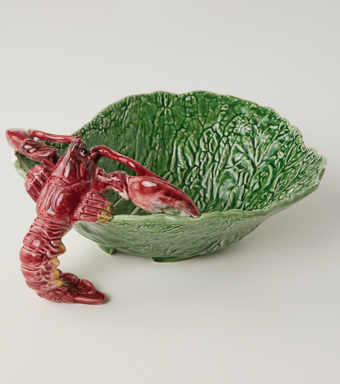 Cabbage With Lobsters salad bowl | Bordallo Pinheiro