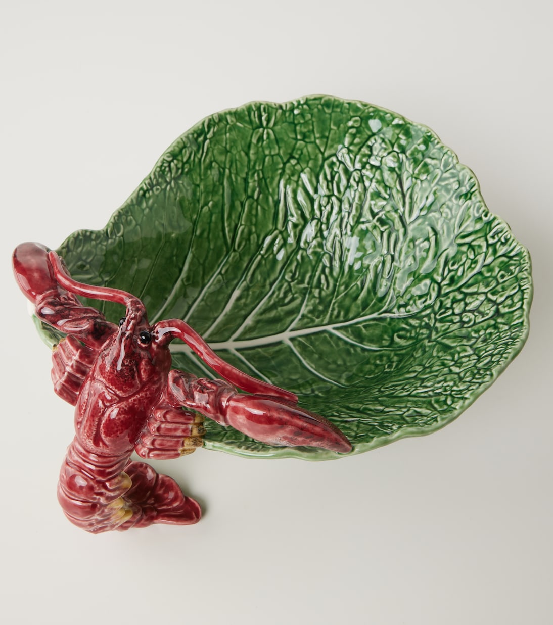 Cabbage With Lobsters salad bowl | Bordallo Pinheiro