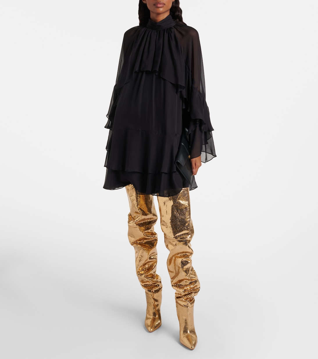 Elsa 100 leather over-the-knee boots | Paris Texas