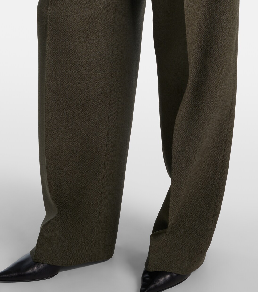 Weite Hose aus einem Schurwollgemisch | Toteme