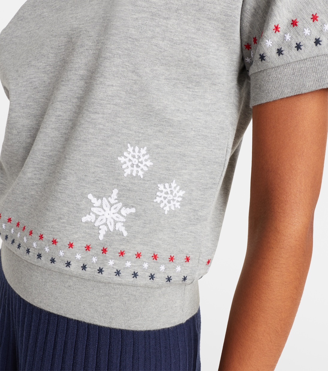 T-shirt imprimé en coton | Thom Browne