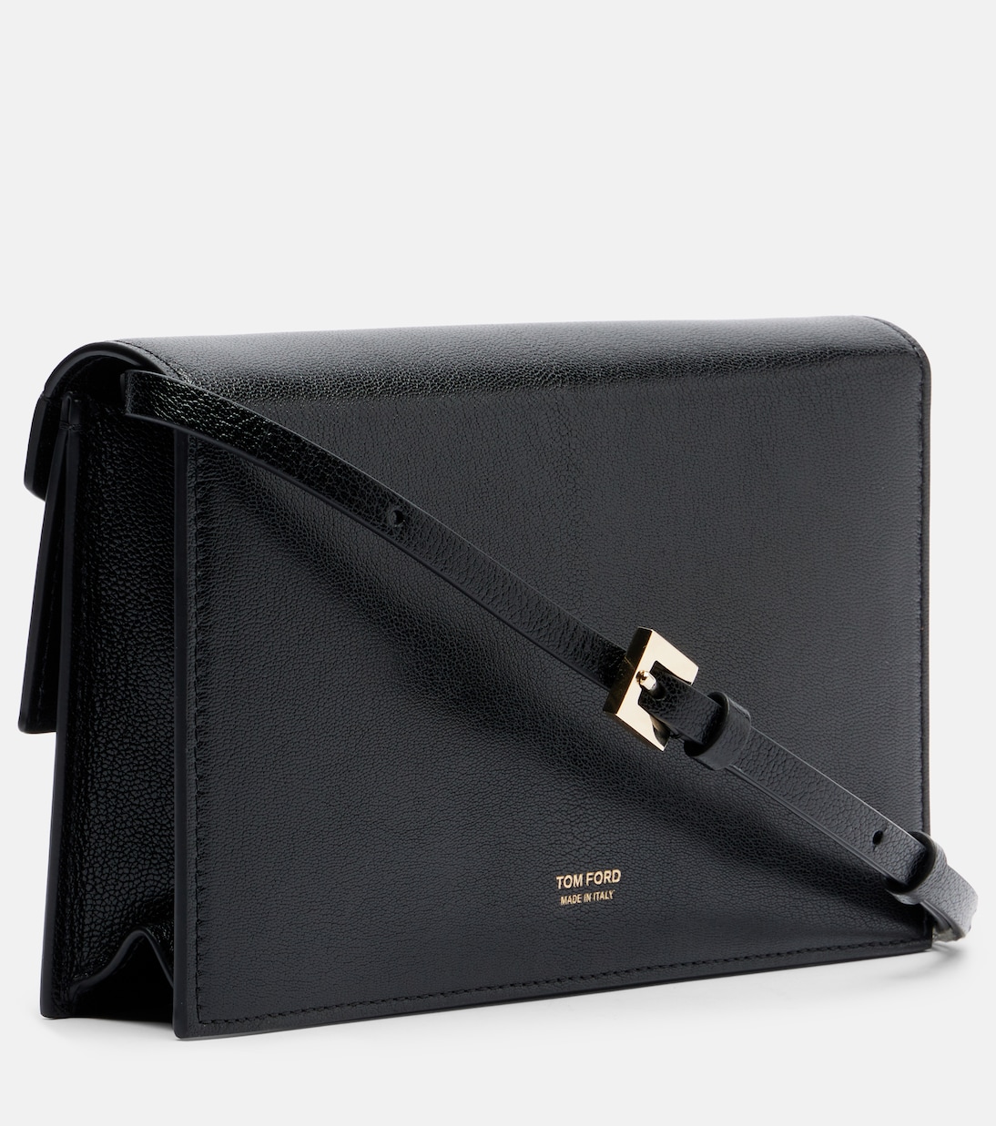 T Mini leather crossbody bag | Tom Ford