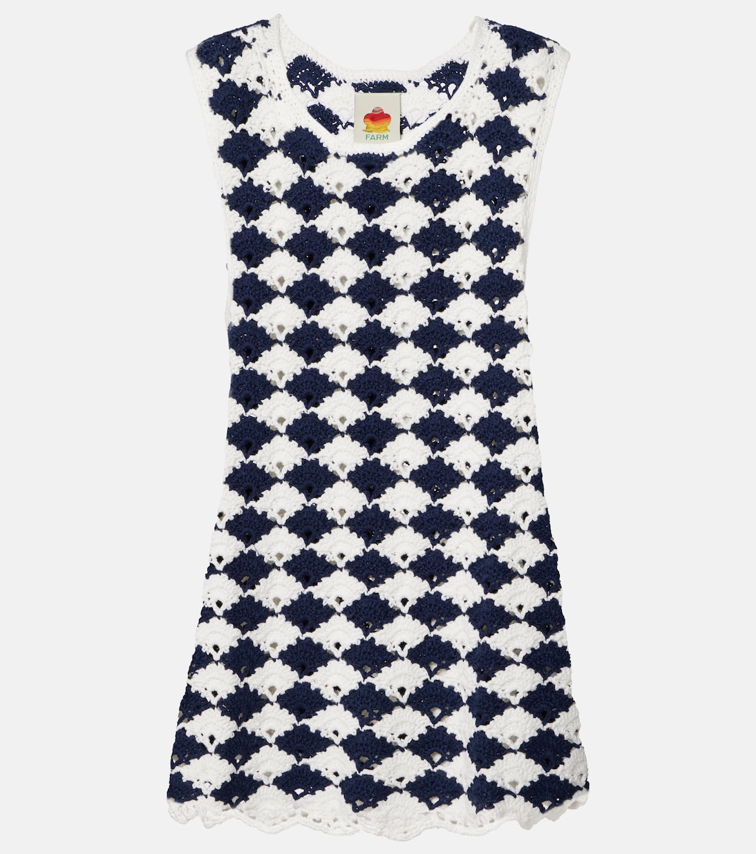 Scalloped crochet top | Farm Rio