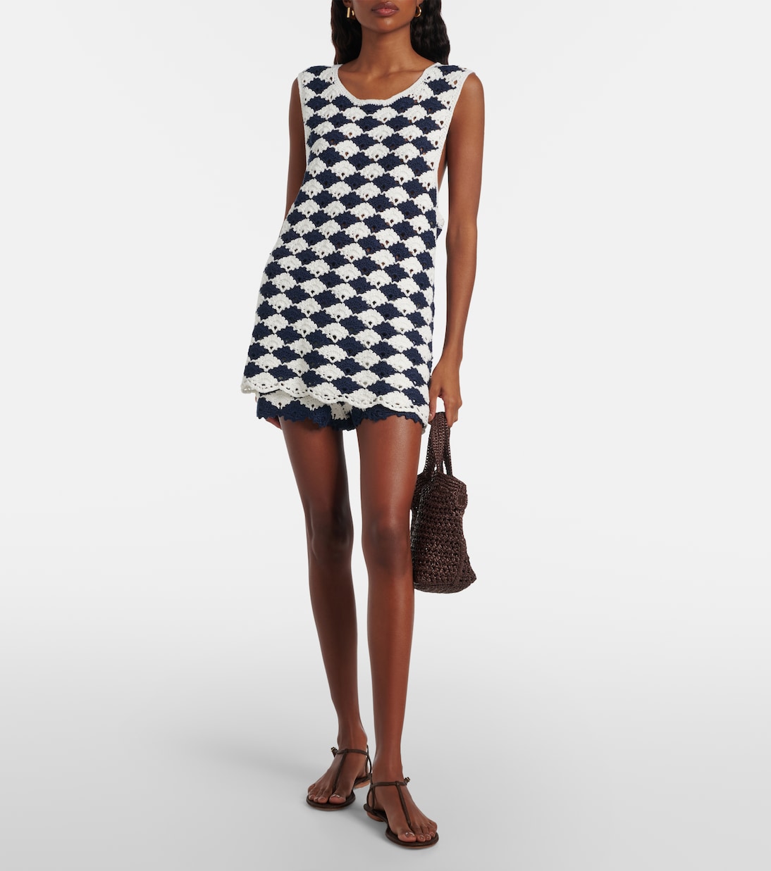 Scalloped crochet top | Farm Rio