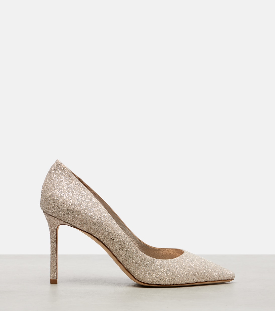 Romy 85 glitter pumps | Jimmy Choo