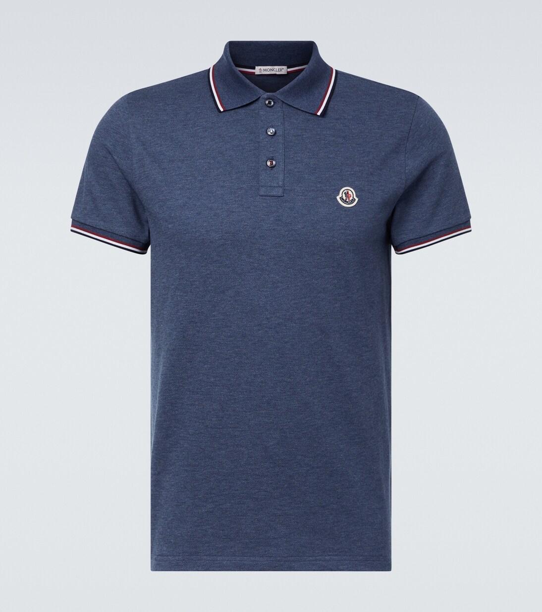 قميص بولو من القطن البيكيه | Moncler