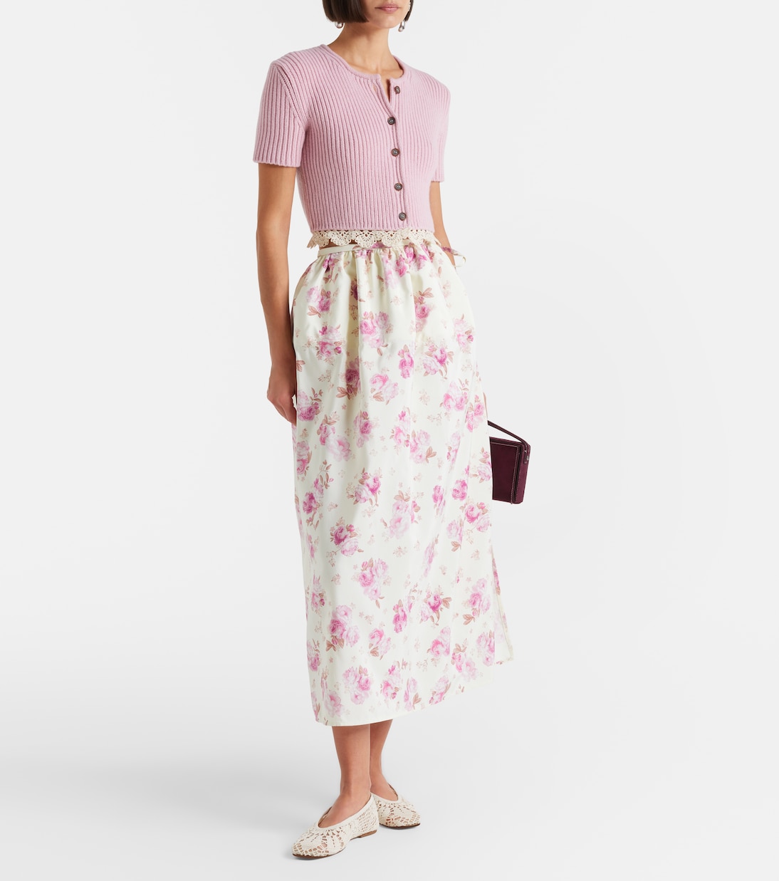 Midirock aus Seide | Magda Butrym