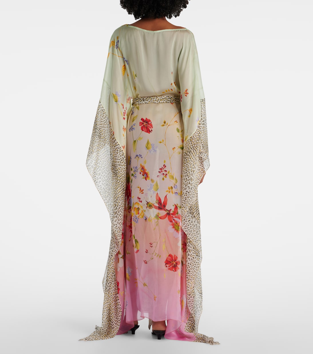 Bedruckter Kaftan aus Seide | Roberto Cavalli